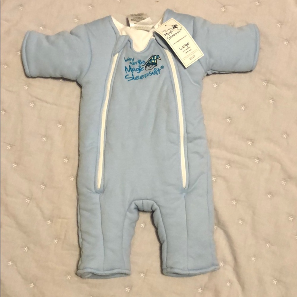 NWT lg (6-9 mnths/ 18-21 lbs) Magic merlin
